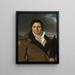 Joseph-Antoine Moltedo - Jean-Auguste-Dominique Ingres — kehystetty taideteos seinällä