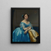 Joséphine-Éléonore-Marie-Pauline de Galard de Brassac de Béarn Prinzessin de Broglie - Jean-Auguste-Dominique Ingres — kehystetty taideteos seinällä