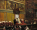 Paavi Pie VII Sixtiinisalissa - Jean-Auguste-Dominique Ingres — näkymä teoksesta