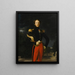 Ferdinand-Philippe prinssi, Orléansin herttua, edessä Saint-Cloud'n linnan puutarhassa - Jean-Auguste-Dominique Ingres — kehystetty taideteos seinällä