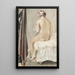Kylpijä - Jean-Auguste-Dominique Ingres — kehystetty taideteos seinällä