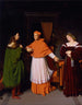 Raphaël ja kardinaali Bibbienan serkkujen kihlauksista - Jean-Auguste-Dominique Ingres — näkymä teoksesta