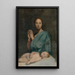 Neitsyt Maria ja Nukkuva Jeesus-lapsi - Jean-Auguste-Dominique Ingres — kehystetty taideteos seinällä