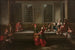 Tanssi Haremissa - Jean-Baptiste Vanmour — näkymä teoksesta