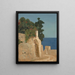 Vue de Capri - Jean Benner — kehystetty taideteos seinällä
