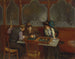 Kahvilassa - Jean Béraud — näkymä teoksesta