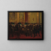 Au cercle - Jean Béraud — kehystetty taideteos seinällä