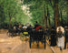 Bois de Boulogne - Jean Béraud — näkymä teoksesta