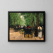 Bois de Boulogne - Jean Béraud — kehystetty taideteos seinällä