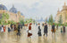 Pienemmän ja Suuremman palatsin välissä, Alexandre-III:n bulevardi - Jean Béraud — näkymä teoksesta