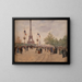 1889 maailmanäyttelyn sisäänkäynti - Jean Béraud — kehystetty taideteos seinällä