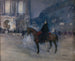 Façade de l'Opéra un soir de gala - Jean Béraud — näkymä teoksesta