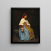 L'Italienne - Jean Béraud — kehystetty taideteos seinällä