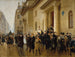 La sortie du lycée Condorcet - Jean Béraud — näkymä teoksesta