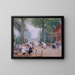 Le Chalet du Cycle au bois de Boulogne - Jean Béraud — kehystetty taideteos seinällä