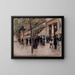 Le boulevard Montmartre devant le théâtre des Variétés l'après-midi - Jean Béraud — kehystetty taideteos seinällä
