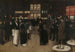 Le boulevard Montmartre yöllä teatterin Variétés edessä - Jean Béraud — näkymä teoksesta