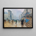 Saint-Denis-boulevard Paris - Jean Béraud — kehystetty taideteos seinällä