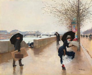 Le Vent - Jean Béraud — näkymä teoksesta