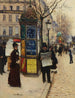 Les grands boulevards - Jean Béraud — näkymä teoksesta