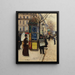 Les grands boulevards - Jean Béraud — kehystetty taideteos seinällä