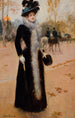 Parisienne au Bois - Jean Béraud — näkymä teoksesta