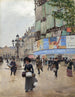 Paris rue du Havre - Jean Béraud — näkymä teoksesta