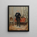 Portrait of Edmond Taigny 1828-1906 historioitsija ja keräilijä - Jean Béraud — kehystetty taideteos seinällä