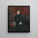 Portrait de Reine Bourdais - Jean Béraud — kehystetty taideteos seinällä