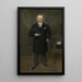 Portrait de Sir Campbell Clarke - Jean Béraud — kehystetty taideteos seinällä