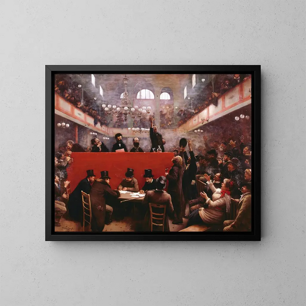 Salle Graffard - Jean Béraud — kehystetty taideteos seinällä