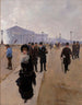 Concorden aukion kohtauksesta - Jean Béraud — näkymä teoksesta
