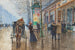 Pariisinen katukuva - Jean Béraud — näkymä teoksesta