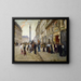 "Sortie des ouvrières de la maison Paquin" - Jean Béraud — kehystetty taideteos seinällä