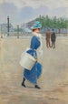 Sur la place de la Concorde - Jean Béraud — näkymä teoksesta