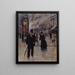 Sur le boulevard - Jean Béraud — kehystetty taideteos seinällä