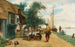 Ystävällisyyden teko - Jean-Charles Meissonier — näkymä teoksesta
