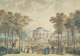 Jean Dmosthne Dugourc - The Garden Faade of Bagatelle.webp