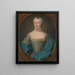 Margaretha Cornelia van de Poll 1726-1798 - Jean Fournier — kehystetty taideteos seinällä