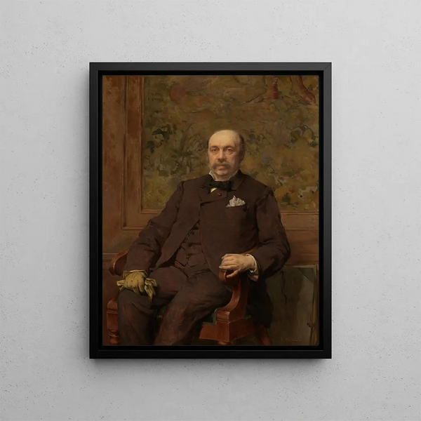 Autoportrait - Jean François Portaels — kehystetty taideteos seinällä