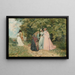 Onnen ennustus - Jean François Raffaëlli — kehystetty taideteos seinällä
