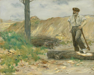 Le Bûcheron - Jean François Raffaëlli — näkymä teoksesta