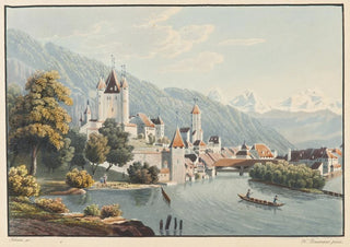 Jean Henri Baumann - Vue de Thoun.webp