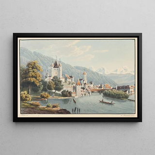 Jean Henri Baumann - Vue de Thoun.webp