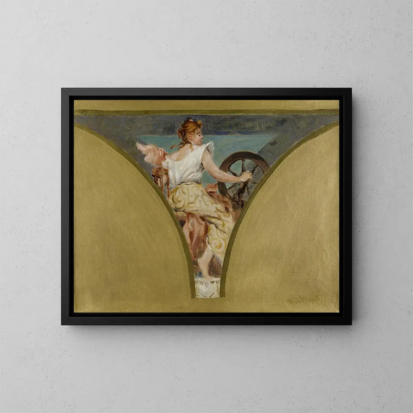 La Tapisserie - Jean Joseph Weerts — kehystetty taideteos seinällä