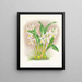 Coelogyne ocellata - Jean Jules Linden — kehystetty taideteos seinällä