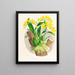 Oncidium warscewiczii - Jean Jules Linden — kehystetty taideteos seinällä