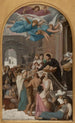Saint Vincent de Paul Lorralaiset auttamassa sodan jälkeen 1637 - Jean Lecomte du Nouÿ — näkymä teoksesta