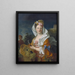 Portrait d'une dame en Pomone - Jean Ranc — kehystetty taideteos seinällä