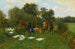 La promenade - Jean Richard Goubie — näkymä teoksesta